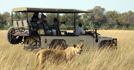 1. Hot air balloon safari